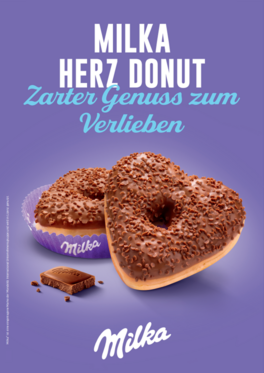 Produktfoto Milka-Herz-Donuts
