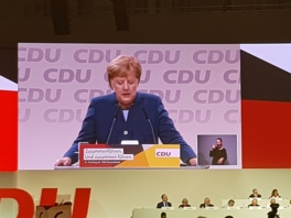 Bundeskanzlerin Angela Merkel, Parteitag CDU