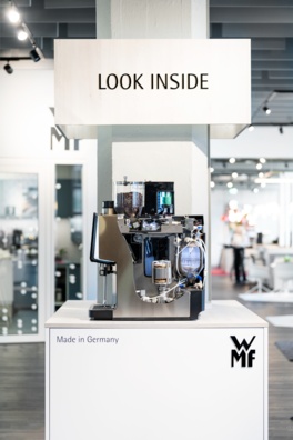 Showroom mit WMF Professional Coffee Machines