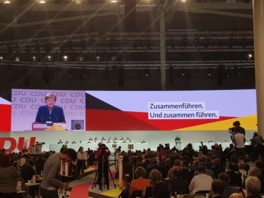 Bundeskanzlerin Angela Merkel, Parteitag CDU